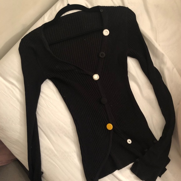 Jacquemus Asymmetric cardigan - Picture 3 of 3